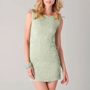 Mint sequin Alice + Olivia mini dress, size 2
